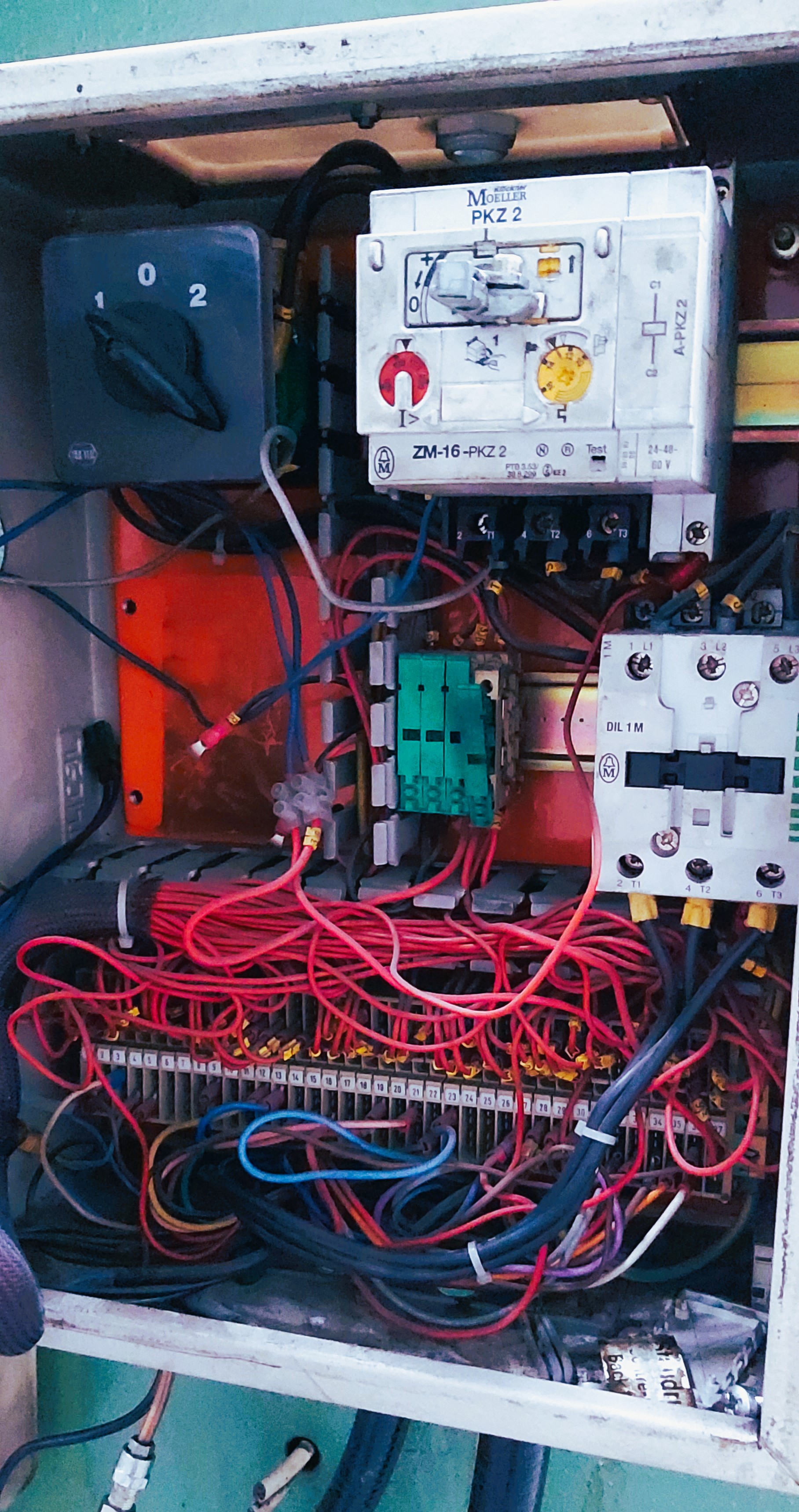 Interior presă